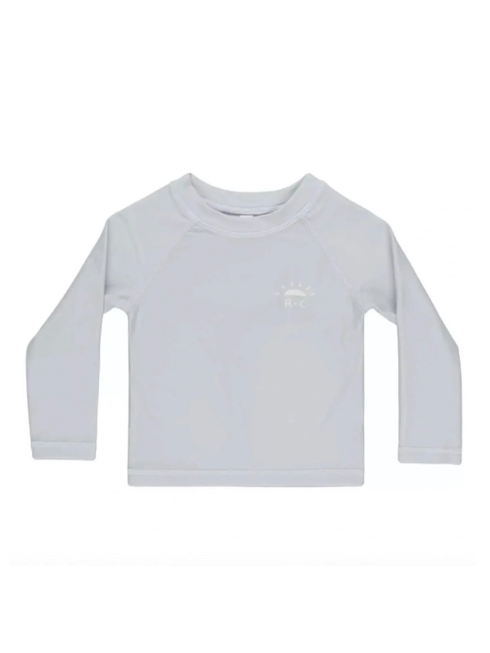 Rylee + Cru Light Blue Long Sleeve Rashgaurd